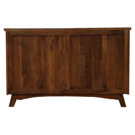 Komoda z litego drewna akacji indyjskiej 140 cm – kolor walnut