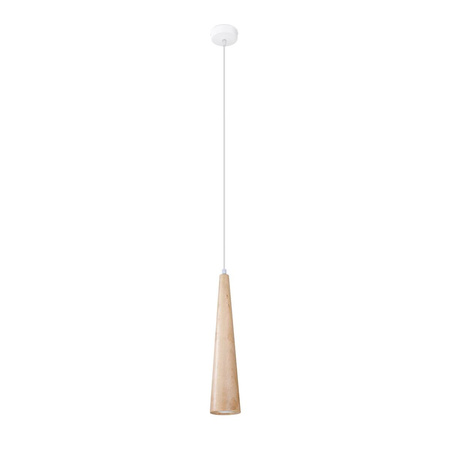Lampa wisząca naturalne drewno SULA 1 