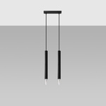 Lampa wisząca WEZYR 2 czarna