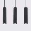 Lampa wisząca KARBON 3L czarny