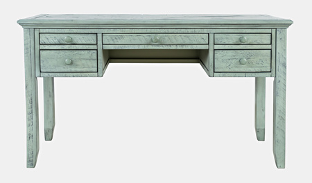 Prowansalskie biurko z szufladami 142 cm, przecierane shabby chic Avola