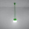 Lampa wisząca DIEGO 3 zielony