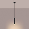 Lampa wisząca KARBON 1 czarny