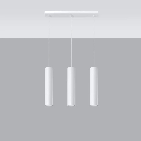 Lampa wisząca LAGOS 3L biały