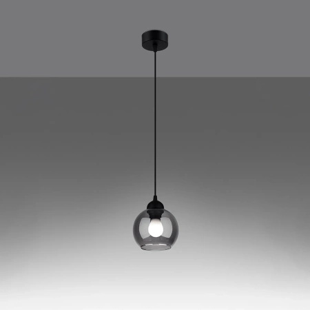 Lampa wisząca ALINO 1 czarna