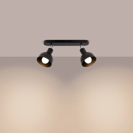 Plafon ELBA 2 czarny