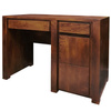 Biurko gabinetowe z mango 120 cm – ciepły brąz