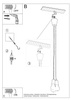 Lampa wisząca DIEGO 3 szara