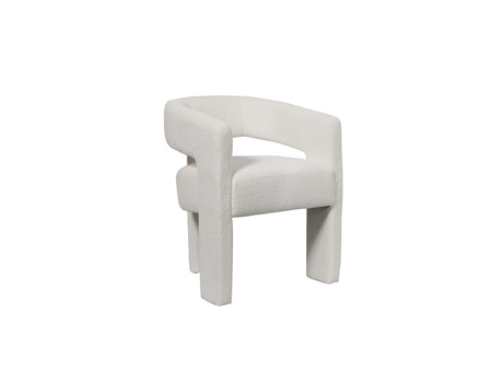 Zestaw Krzesło Leith LET71W + Podnóżek Leith LET76W