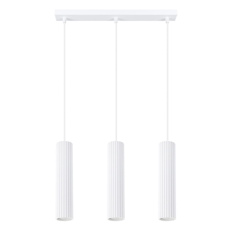 Lampa wisząca KARBON 3L biały