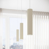 Lampa wisząca KARBON 1 beżowy