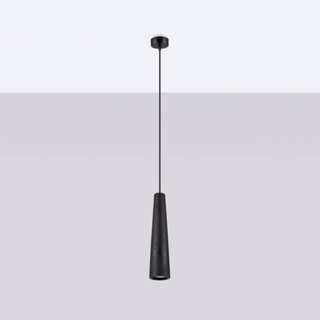 Lampa wisząca ELECTRA czarna beton