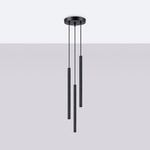 Lampa wisząca ARCHE 3P czarna