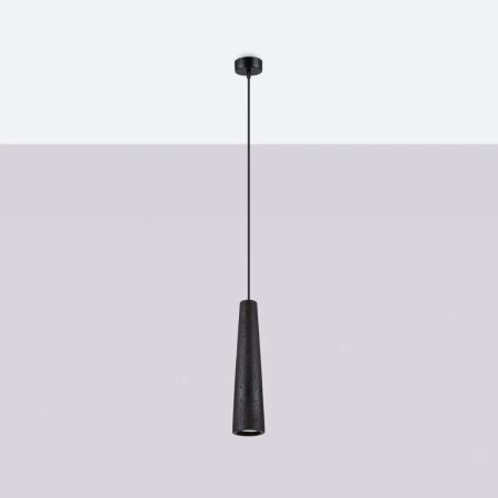 Lampa wisząca ELECTRA czarna beton