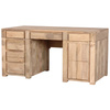 Biurko gabinetowe  – naturalne drewno mango 160 cm