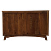 Komoda z litego drewna akacji indyjskiej 140 cm – kolor walnut
