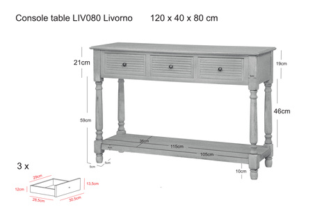 Livorno LIV080-B Konsola