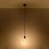 Lampa wisząca EDISON czarna