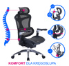 Fotel biurowy na kółkach ergonomiczny ANGEL  kosmO