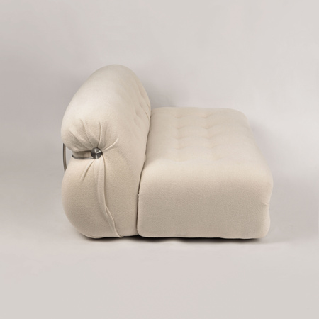 Nowoczesna sofa rozkładana- biały ecru- Nua