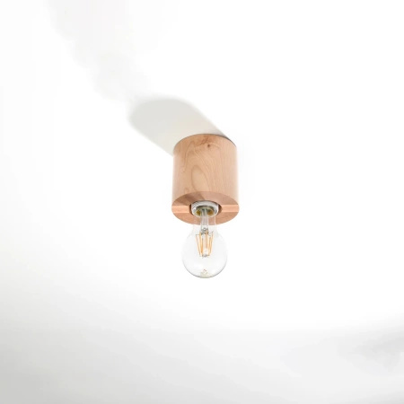 Plafon SALGADO naturalne drewno