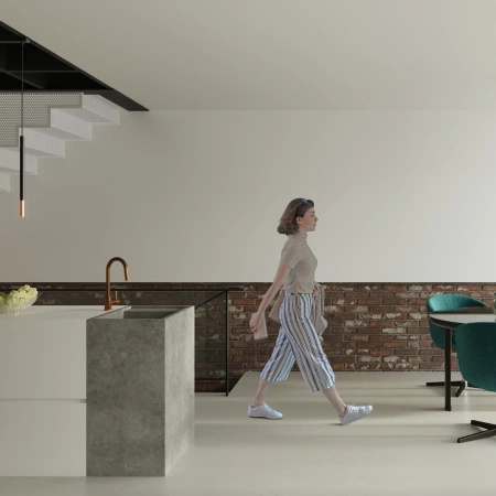 Lampa wisząca MOZAICA 3P czarny/miedź