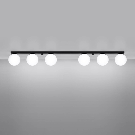 Plafon YOLI 6 czarny