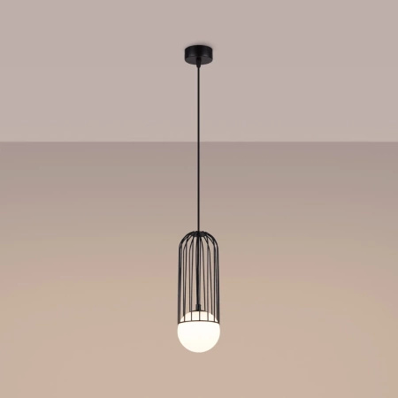 Lampa wisząca BRINA 1 czarna