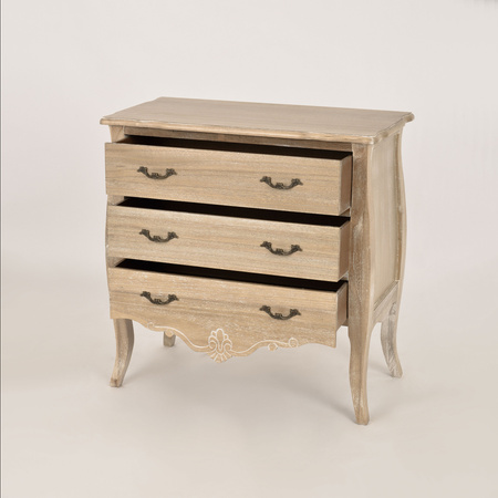 Drewniana komoda z szufladami 80 cm-  Merano