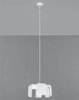 Lampa wisząca TULIP biały