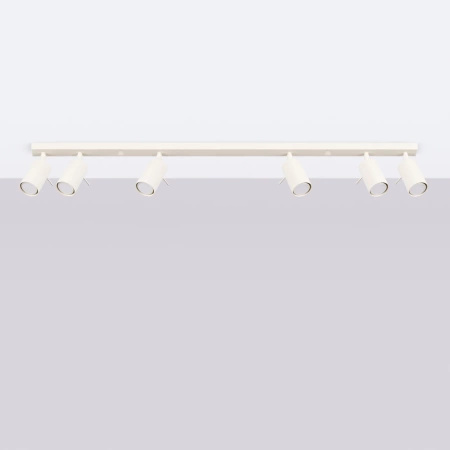 Plafon RING 6L beżowy