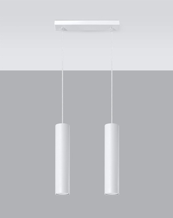 Lampa wisząca LAGOS 2 biały