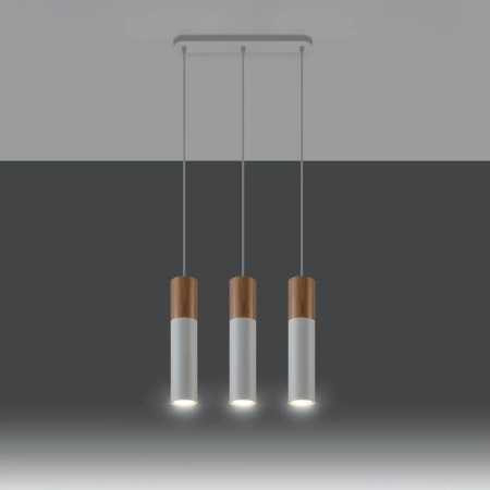 Lampa wisząca PABLO 3L biała