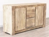 Komoda drewniana mango naturalna 150 cm – funkcjonalna i elegancka