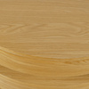 Stolik kawowy dębowy okrągły 91,5 cm – nowoczesny design z naturalnego drewna