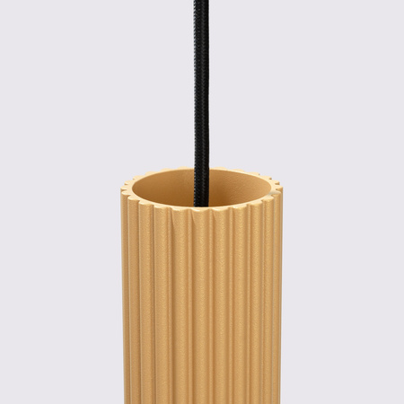 Lampa wisząca KARBON 3P złoty