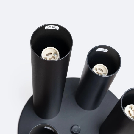 Plafon LAGOS 5P czarny