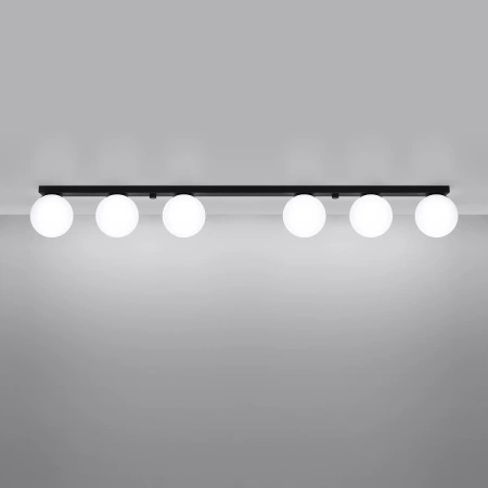 Plafon YOLI 6 czarny