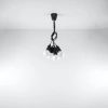 Lampa wisząca DIEGO 5 czarna
