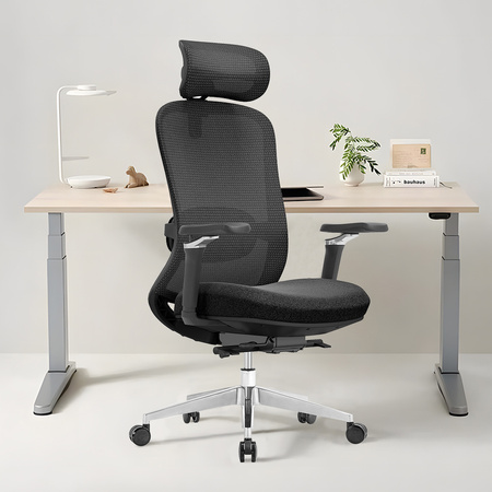 Fotel biurowy ergonomiczny ANGEL fizjO z funkcją masażu