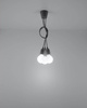 Lampa wisząca DIEGO 3 szara