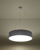 Lampa wisząca ARENA 45 szara