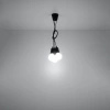 Lampa wisząca DIEGO 3 czarna