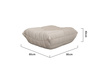 Zestaw Nua N24-4 Sofa + Podnóżek Nua N22-4