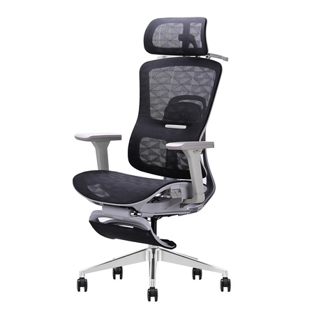 Fotel ergonomiczny ANGEL biurowy obrotowy Homer Czarny