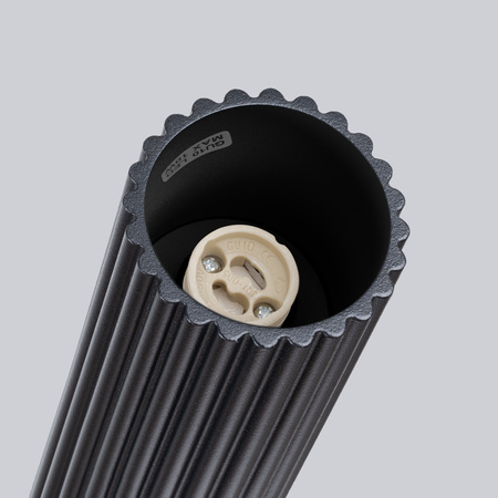 Plafon KARBON 60 czarny