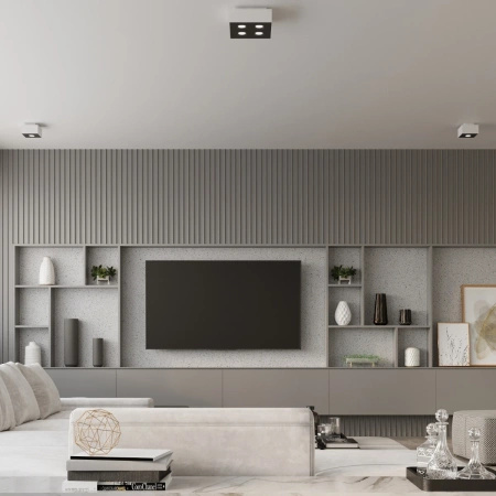 Plafon MONO 4 biały