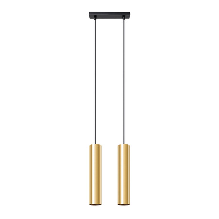 Lampa Wisząca LAGOS 2 złoty połysk