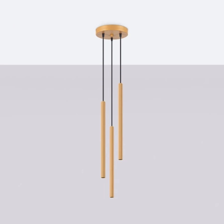 Lampa wisząca ARCHE 3P złota