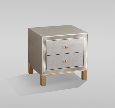 Stilig Bedroom ST900Q Łóżko tapicerowane 160cm + 2 szafki nocne ST901